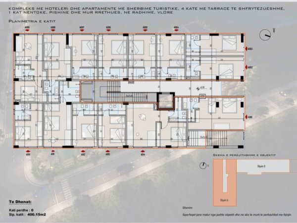 Vlore, shitet hotel Kati 1, 845 m² 800.000 € (Rradhime)