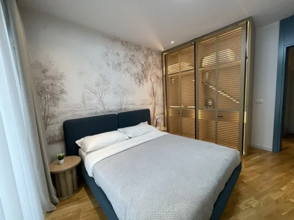 Tirane, jepet me qera apartament 1+1+Ballkon Kati 4, 75 m² 1.500 € (Lake view)