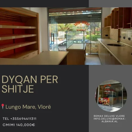 Vlore - Lungomare, shitet ambjent biznesi Kati 0, 62 m² 140.000 € (LUNGO MARE, VLORË)