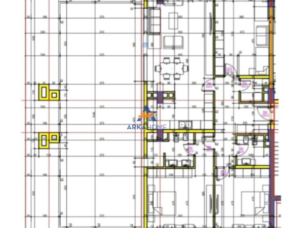 Tirane, shitet apartament 3+1 Kati 9, 182 m² 327.600 € 