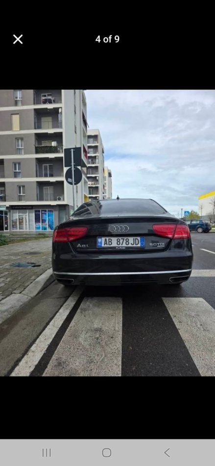 Tirane, shes makine Audi A8L 2012 3.0 TDI Nafte, e zeze automatik Kondicioner 13.500 €