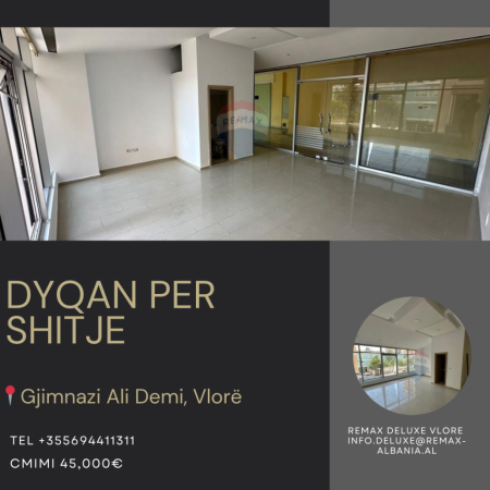 Vlore, shitet ambjent biznesi Kati 2, 33 m² 45.000 € (Pranë Gjimnazit “Ali Demi”, Vlorë)