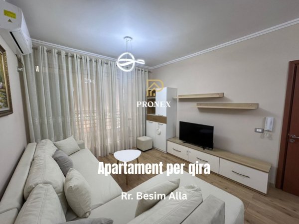 Tirane, jepet me qera apartament 1+1 Kati 2, 70 m² 520 € (Rruga Besim Alla)