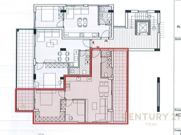 Gjiri Lalezit | Hamallaj, shitet apartament 2+1+Ballkon Kati 2, 270.000 € 