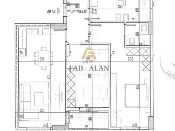 Tirane, shitet apartament 2+1 Kati 4, 113 m² 127.200 € (Paskuqan)