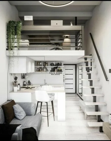 Tirane, shitet apartament duplex 1+1 Kati 0, 40 m² 75.000 € (QYTET STUDENTI)