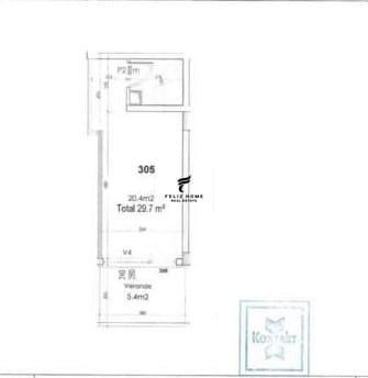 Tirane, shitet apartament duplex 1+1 Kati 0, 40 m² 75.000 € (QYTET STUDENTI)