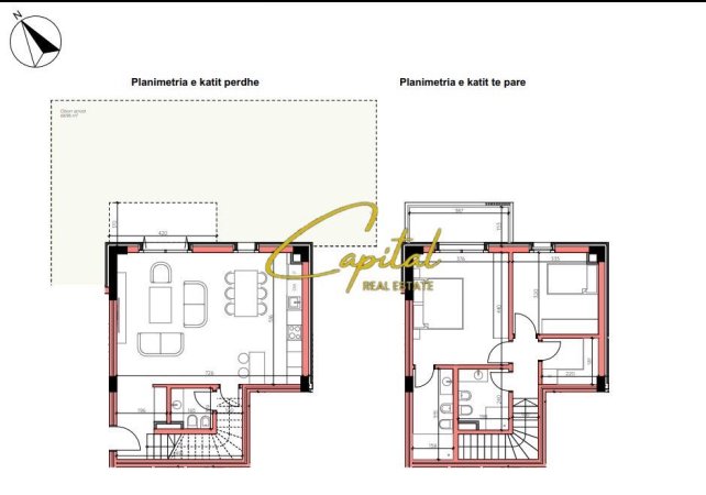Tirane, shitet apartament 2+1 Kati 2, 144 m² 360.000 € (MJULL-BATHORE)