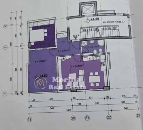 Tirane, shitet apartament 1+1+Ballkon Kati 2, 85 m² 155.000 € (Tek Teleferiku)