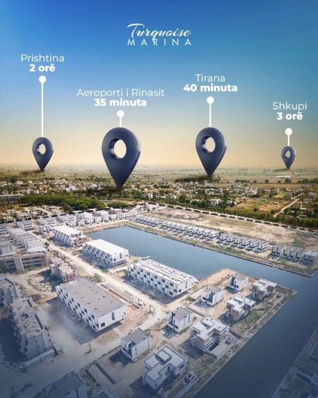 SHITET: Vile (📍Turquoise Marina- Gjiri Lalezit🌊) CMIM I CMEND (1923€/m2🔥) Nd: 262m² + Tr: 288m² | 5 Dh. Gjumi+2WC+ Verande + Oborr _Nxitoniiiiiii