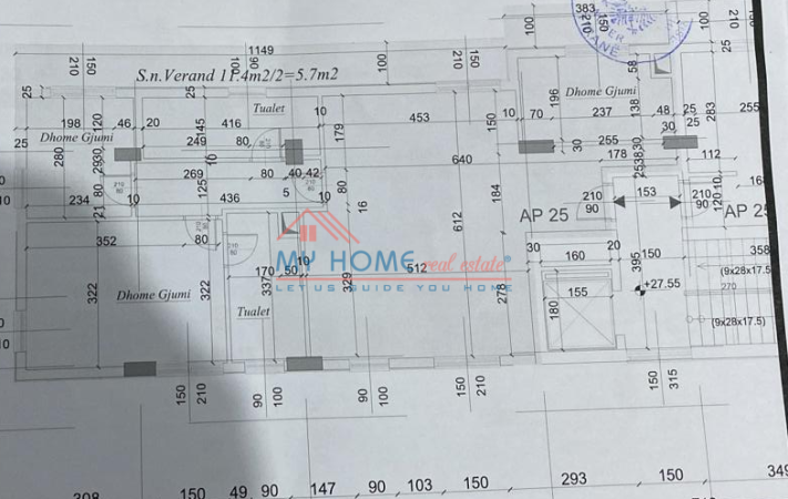 Tirane, shitet apartament 3+1+Ballkon Kati 8, 116 m² 261.000 € 