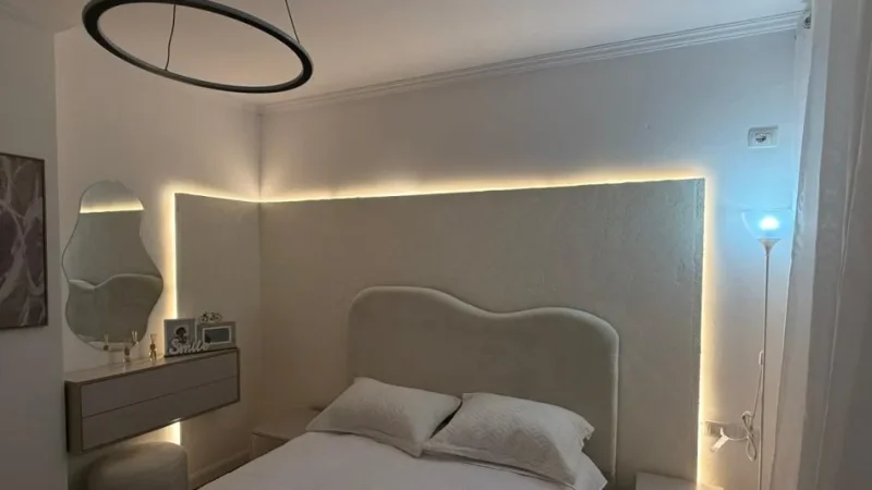 Tirane, jepet me qera apartament 1+1+Ballkon Kati 4, 65 m² 500 € (Astir)