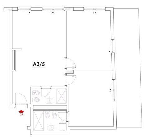Tirane, shitet apartament 2+1 Kati 7, 98 m² 79.000 € (Kamez)