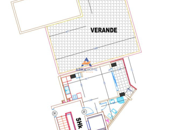 Tirane, shitet garsonier 1+1 Kati 9, 55 m² 144.000 € 