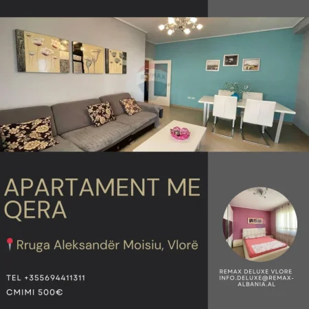 Vlore - Lungomare, jepet me qera apartament 2+1 , 82 m² 500 € 