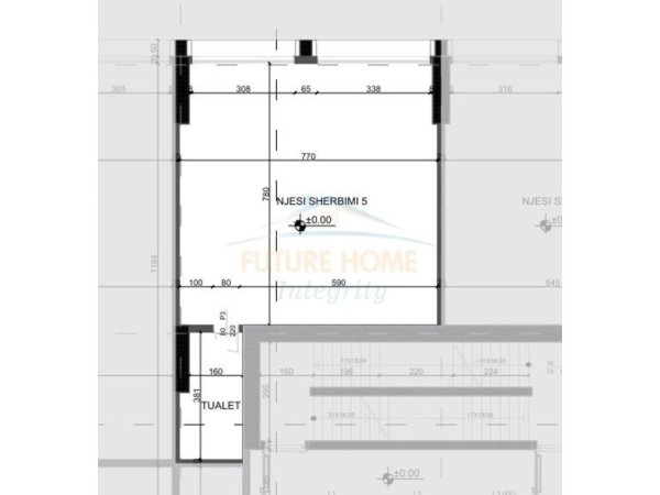 Tirane, shitet ambjent biznesi Kati 0, 88 m² 437.700 € (Filigree Tower)