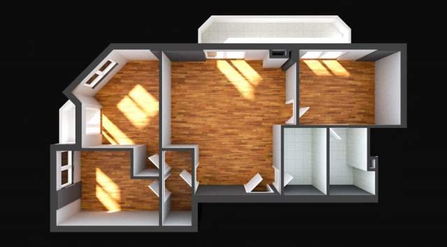 Tirane, shitet apartament 3+1+A+BLK Kati 4, 110 m² 1.600 Euro/m2 (21 Dhjetori Ish fusha e zeze, te blloku Gora)