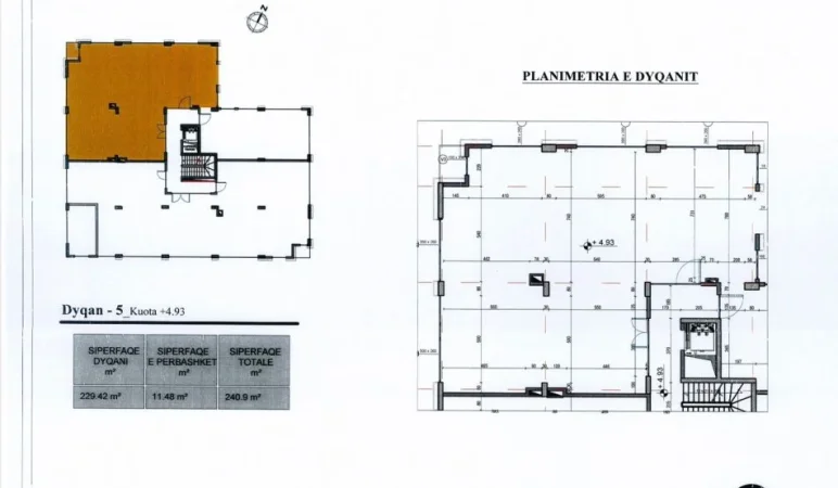OKAZION! SHITET DYQAN – UNAZA E VOGËL, RRUGA BARDHYL💥 2400€/m2