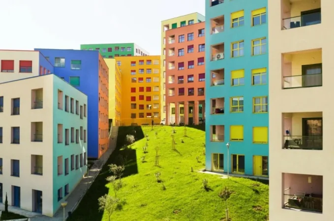 Tirane, shitet apartament 1+1+Ballkon Kati 0, 45 m² 72.000 € (Kompleksi Mangalem)