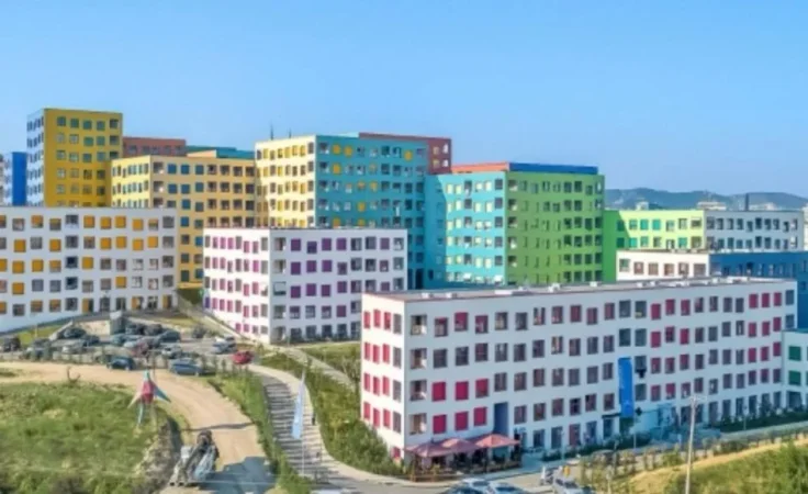 Tirane, shitet apartament 1+1+Ballkon Kati 0, 45 m² 72.000 € (Kompleksi Mangalem)