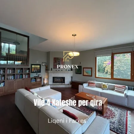 Tirane, jepet me qera Vile Kati 4, 700 m² 3.000 € (Liqeni i Farkes)