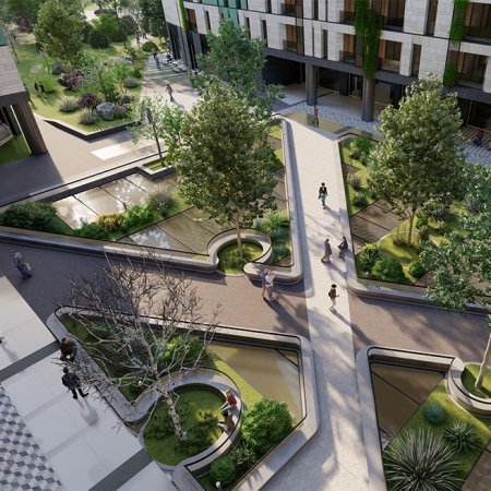 Tirane, shitet apartament 2+1 Kati 7, 95 m² 190.000 € (ISH PARKU,RRUGA E KAVAJES,RIVERSIDE RESIDENCE)