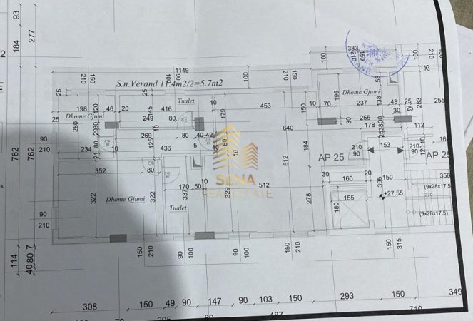 Tirane, shitet apartament 3+1+Ballkon Kati 8, 116 m² 261.000 € (Rruga Dibres)