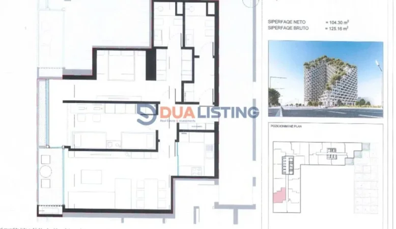 Tirane, shitet apartament 2+1+Ballkon , (Zogu i Zi)