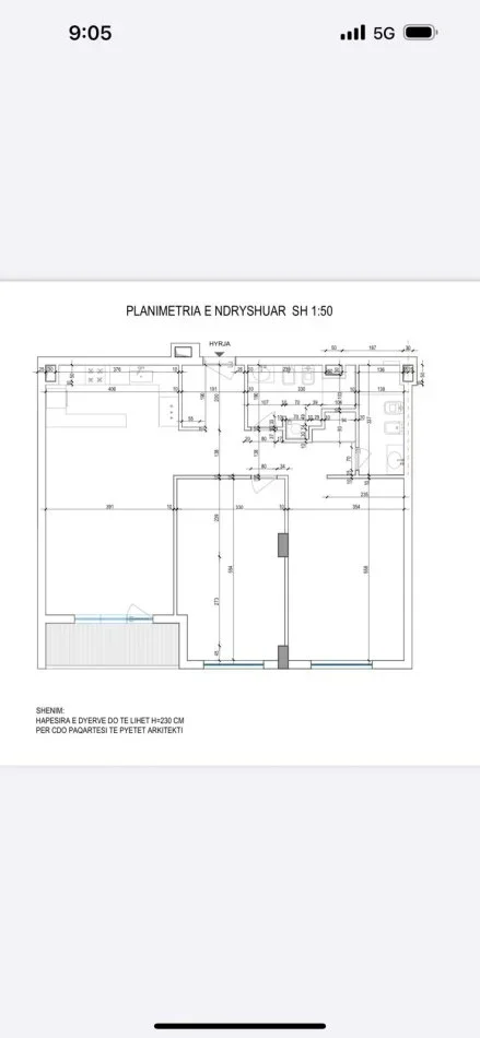 Tirane, shitet apartament 2+1+Ballkon Kati 5, 124 m² 280.000 € 