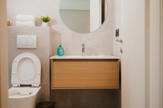 Tirane, jepet me qera apartament 2+1+Ballkon Kati 3, 60 m² 1.100 € (Shallvaret)