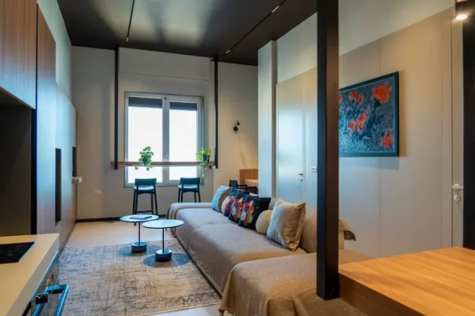 Durres, jepet me qera nga Pronari, pa-komision apartament 1+1 Kati 21, 65 m² 1.200 € (Rruga Taulantia, Lagjia 1 Durres)