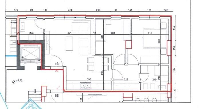 SHITET APARTAMENT 2+1+2  Pallati i Brigadave 169.000 €