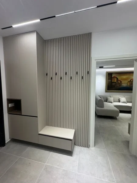 Tirane, jepet me qera apartament 1+1 Kati 3, 64 m² 600 € (kompleksi oassis)