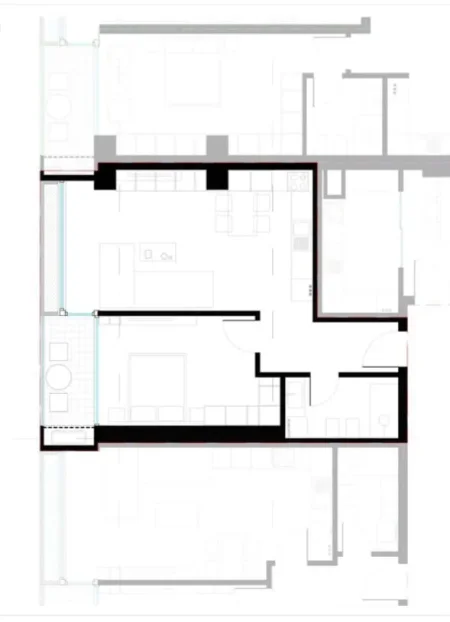 Tirane, shitet apartament 2+1 Kati 14, 83 m² 156.200 € (Dritan Hoxha)