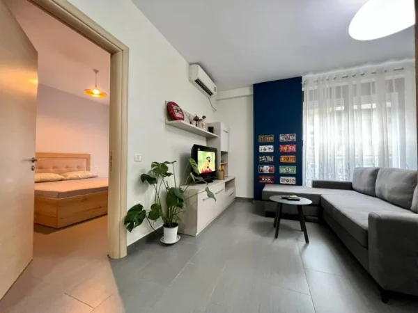 Tirane, jepet me qera apartament 1+1 , 65 m² 650 € (RRUGA E BARRIKADAVE)