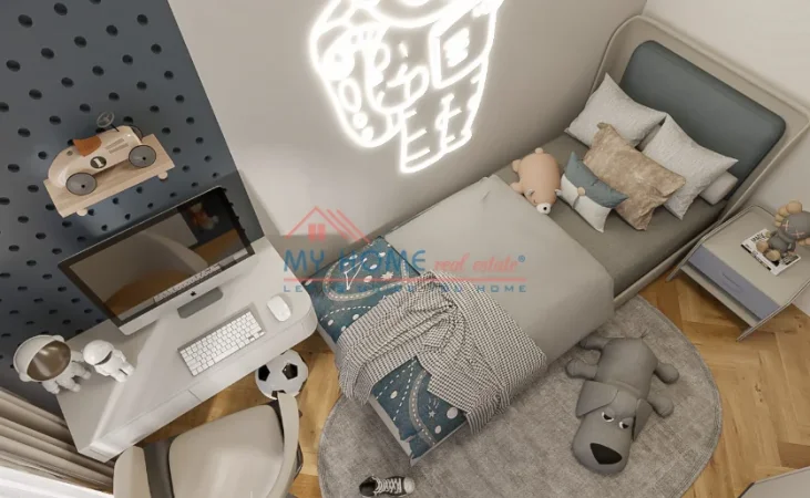 Tirane, shitet apartament 3+1+Ballkon Kati 6, 124 m² 221.000 € (Kodra e Diellit)