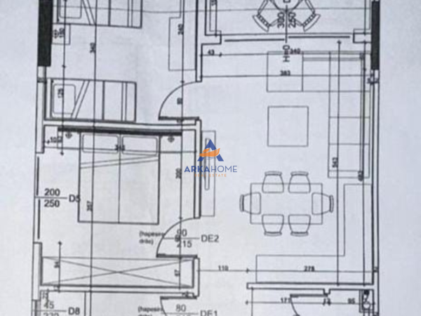 Qerret, shitet apartament 2+1+Ballkon Kati 4, 85 m² 119.700 € 