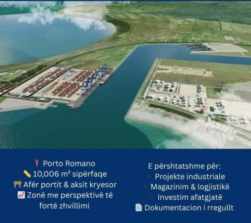 Durres, shitet toke , 10.000 m²