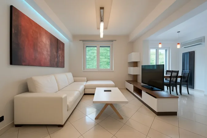 Tirane, jepet me qera apartament 2+1+Aneks+Ballkon Kati 3, 103 m² 800 € (Neom128435)