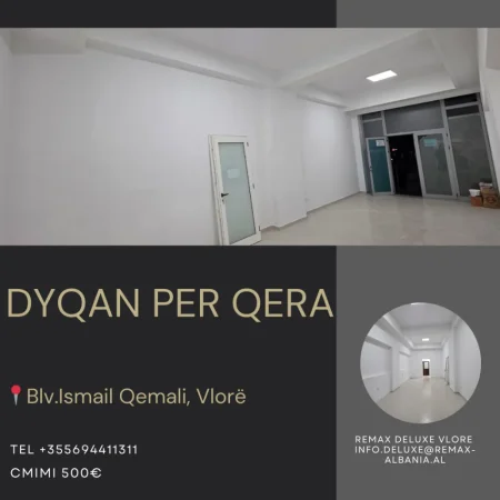 Vlore, jepet me qera ambjent biznesi Kati 0, 45 m² 500 € (Blv.Ismail Qemali)