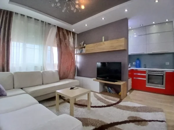 Tirane, jepet me qera apartament 2+1+Ballkon Kati 6, 90 m² 550 € (Ali Demi , prane burgut te grave)