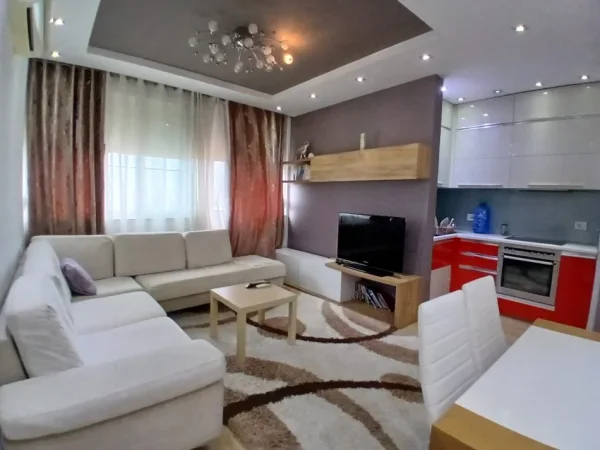 Tirane, jepet me qera apartament 2+1+Ballkon Kati 6, 90 m² 550 € (Ali Demi , prane burgut te grave)