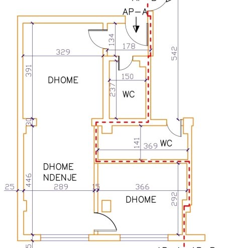 Tirane, shitet apartament 1+1+Ballkon Kati 4, 52 m² 140.000 € 