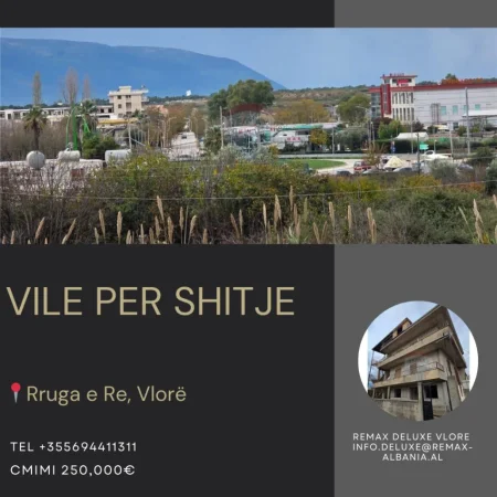 Vlore, shitet Vile 3 Katshe , 407 m² 250.000 € (Rruga e Re, Vlore)