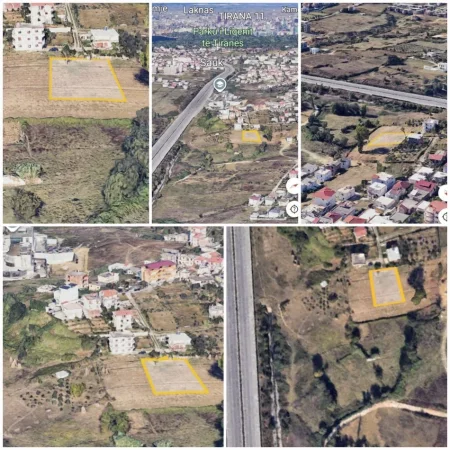 Tirane, shitet toke , 1000 m² (MJULLBATHORE)