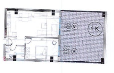 Tirane, shitet apartament 1+1+Ballkon Kati 3, 123 m² 135.600 € 