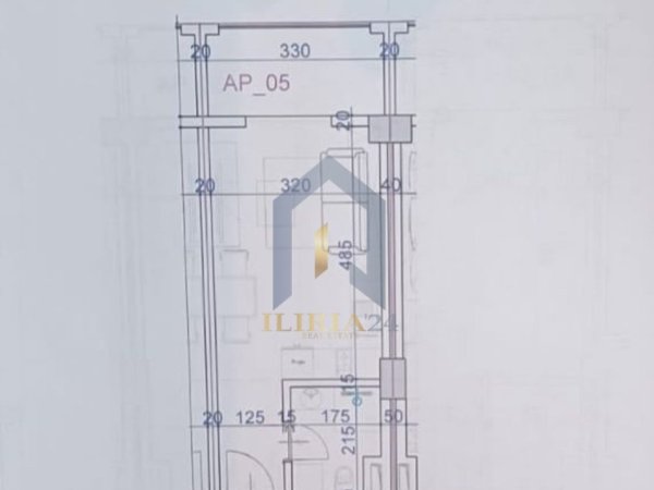 shes garsonier 1+1 Kati 4, 37 m² 48.360 € (Rruga Viena)