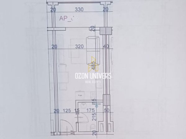 Durres, shitet garsonier Kati 4, 37 m² 48.360 € (Kompleksi Viena 2)