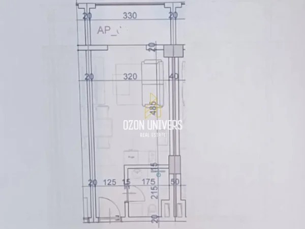 Durres, shitet garsonier Kati 4, 37 m² 48.360 € (Kompleksi Viena 2)
