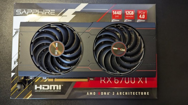 Tirane, shes Grafik card Sapphire Pulse RX 6700 XT 12GB